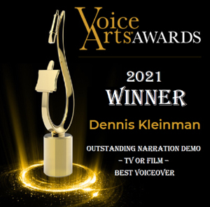 Dennis Kleinman Voice Actor 2021 Winner